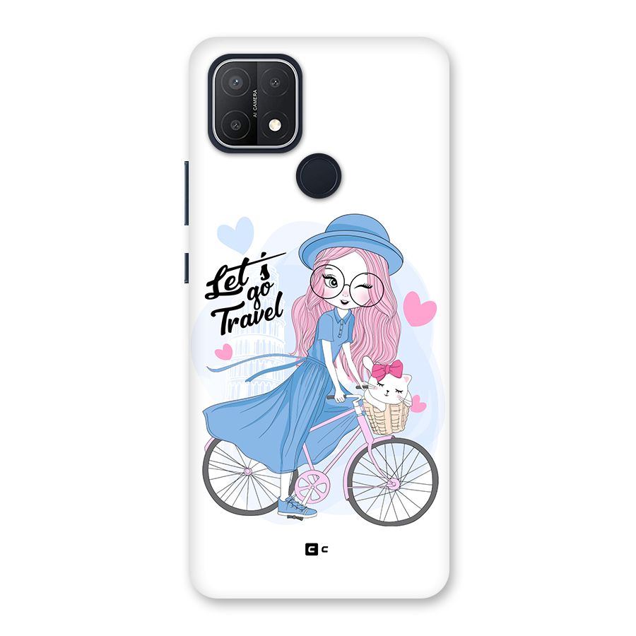 Lets Go Travel Back Case for Oppo A15s