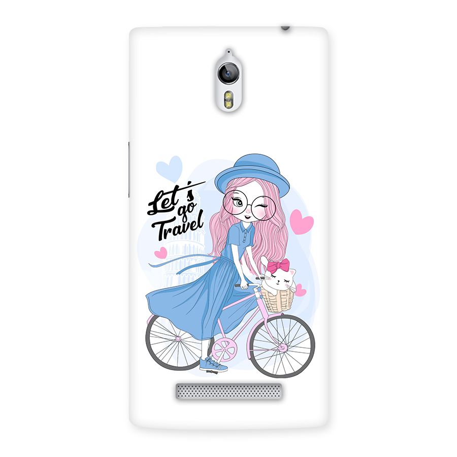 Lets Go Travel Back Case for Oppo Find 7