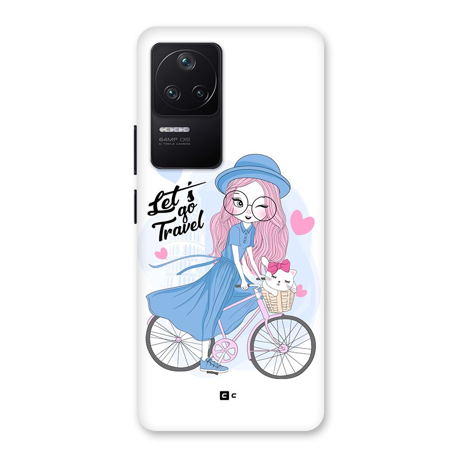 Lets Go Travel Back Case for Poco F4 5G
