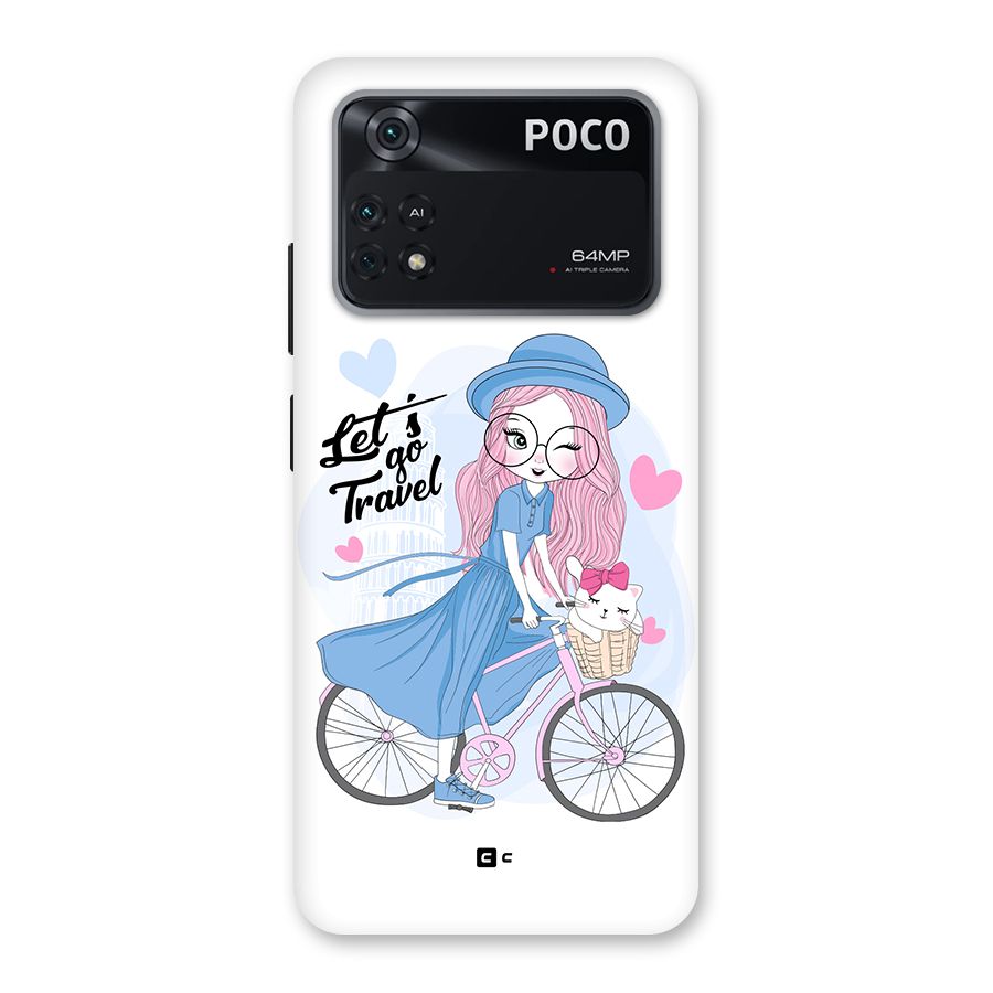 Lets Go Travel Back Case for Poco M4 Pro 4G