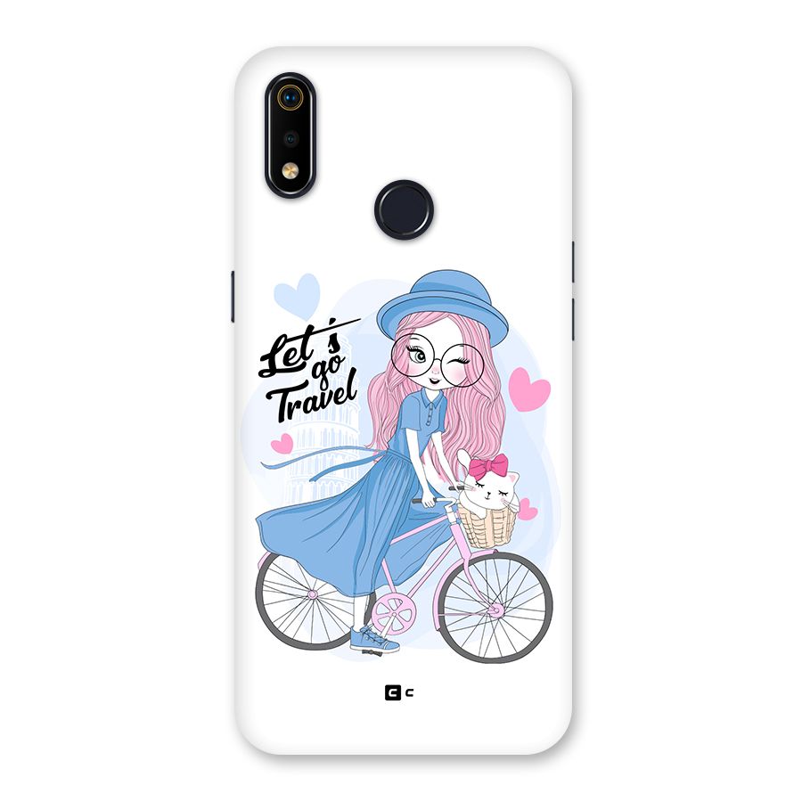 Lets Go Travel Back Case for Realme 3i