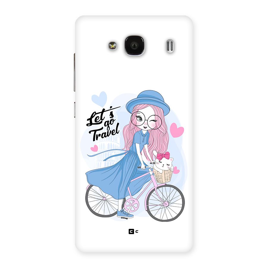 Lets Go Travel Back Case for Redmi 2 Prime