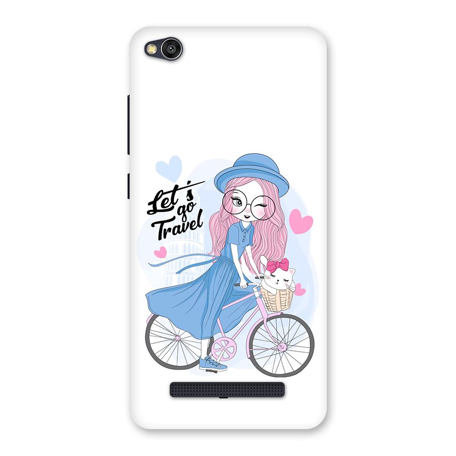 Lets Go Travel Back Case for Redmi 4A