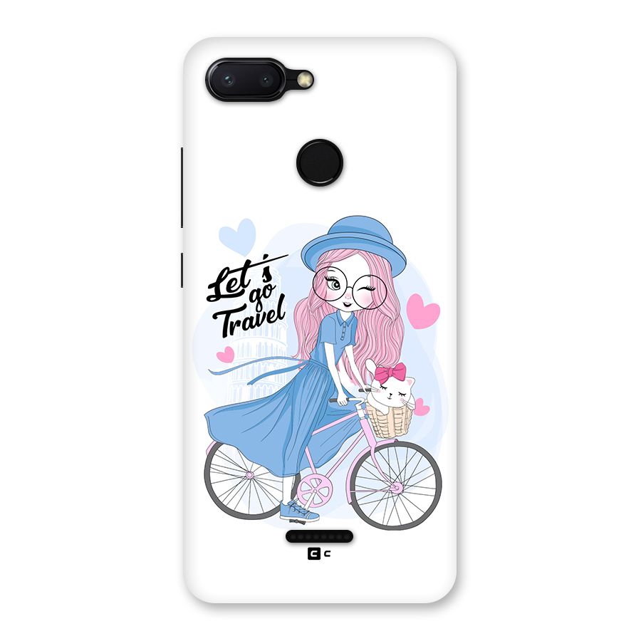 Lets Go Travel Back Case for Redmi 6