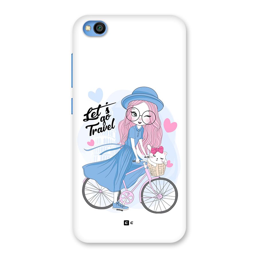 Lets Go Travel Back Case for Redmi Go