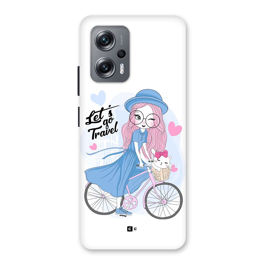 Lets Go Travel Back Case for Redmi K50i