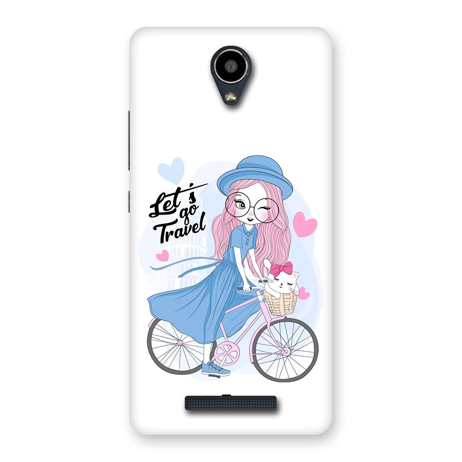 Lets Go Travel Back Case for Redmi Note 2