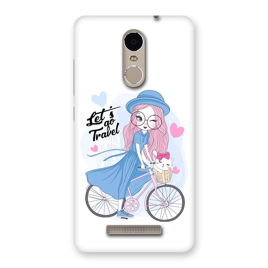 Lets Go Travel Back Case for Redmi Note 3