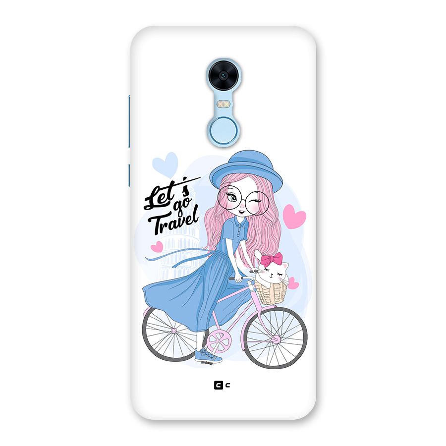 Lets Go Travel Back Case for Redmi Note 5