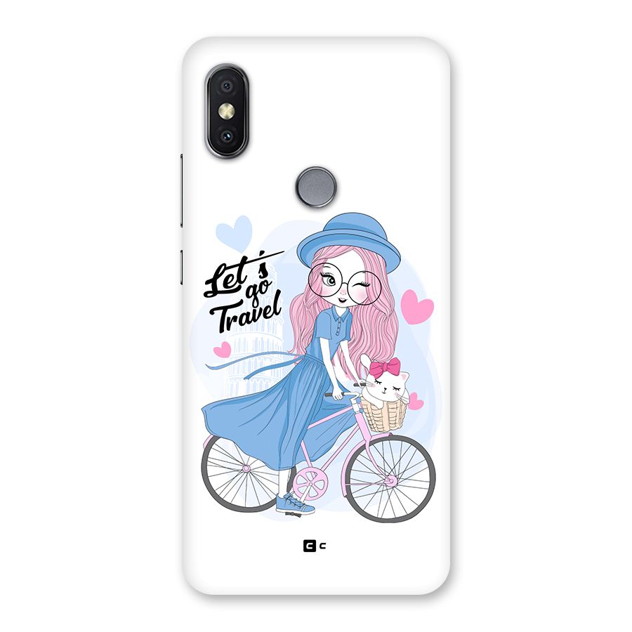 Lets Go Travel Back Case for Redmi Y2