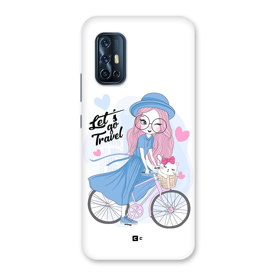 Lets Go Travel Back Case for Vivo V17