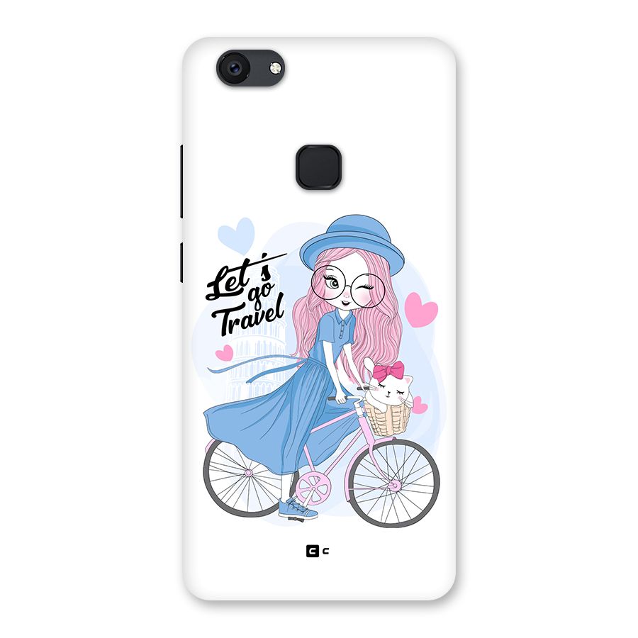 Lets Go Travel Back Case for Vivo V7 Plus