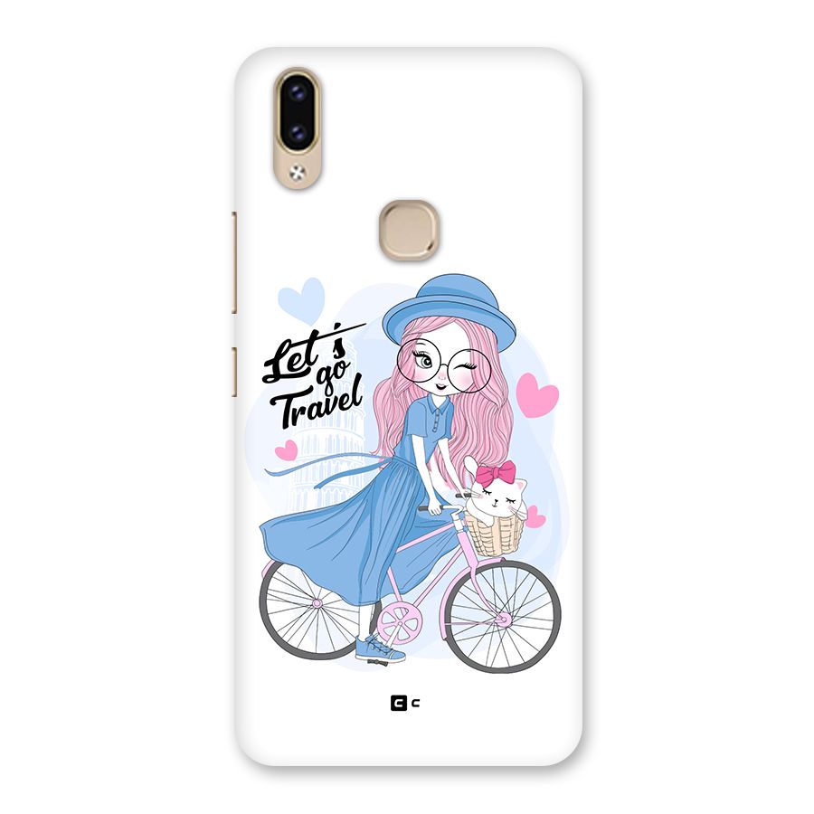 Lets Go Travel Back Case for Vivo V9 Youth