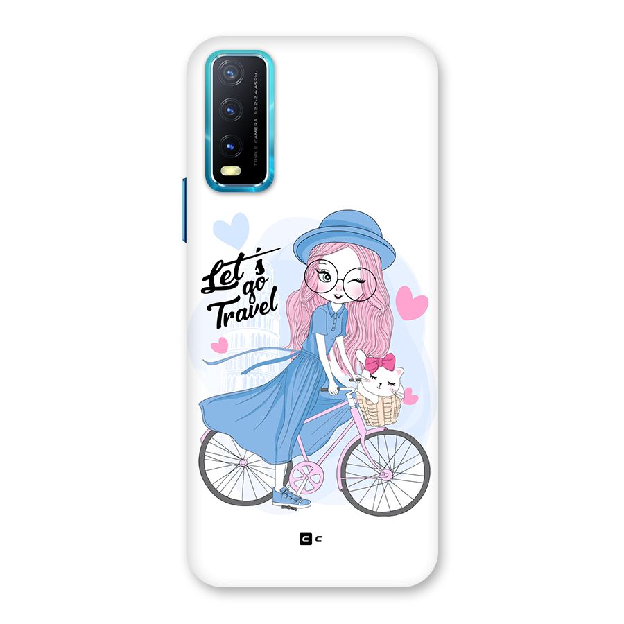Lets Go Travel Back Case for Vivo Y20G