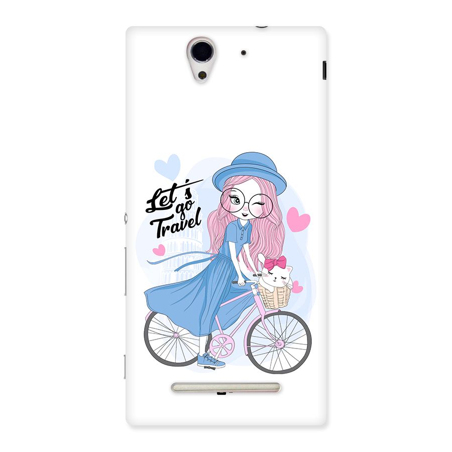 Lets Go Travel Back Case for Xperia C3