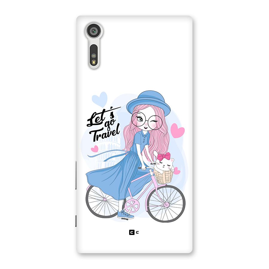 Lets Go Travel Back Case for Xperia XZ