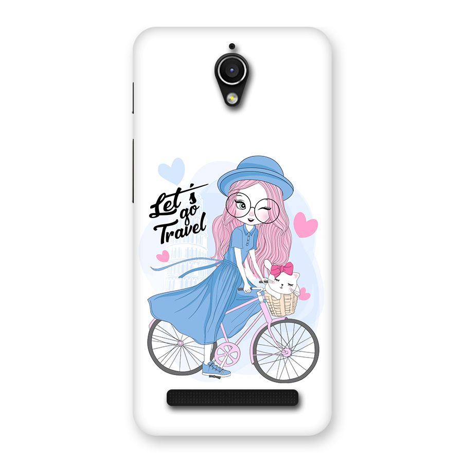 Lets Go Travel Back Case for Zenfone Go