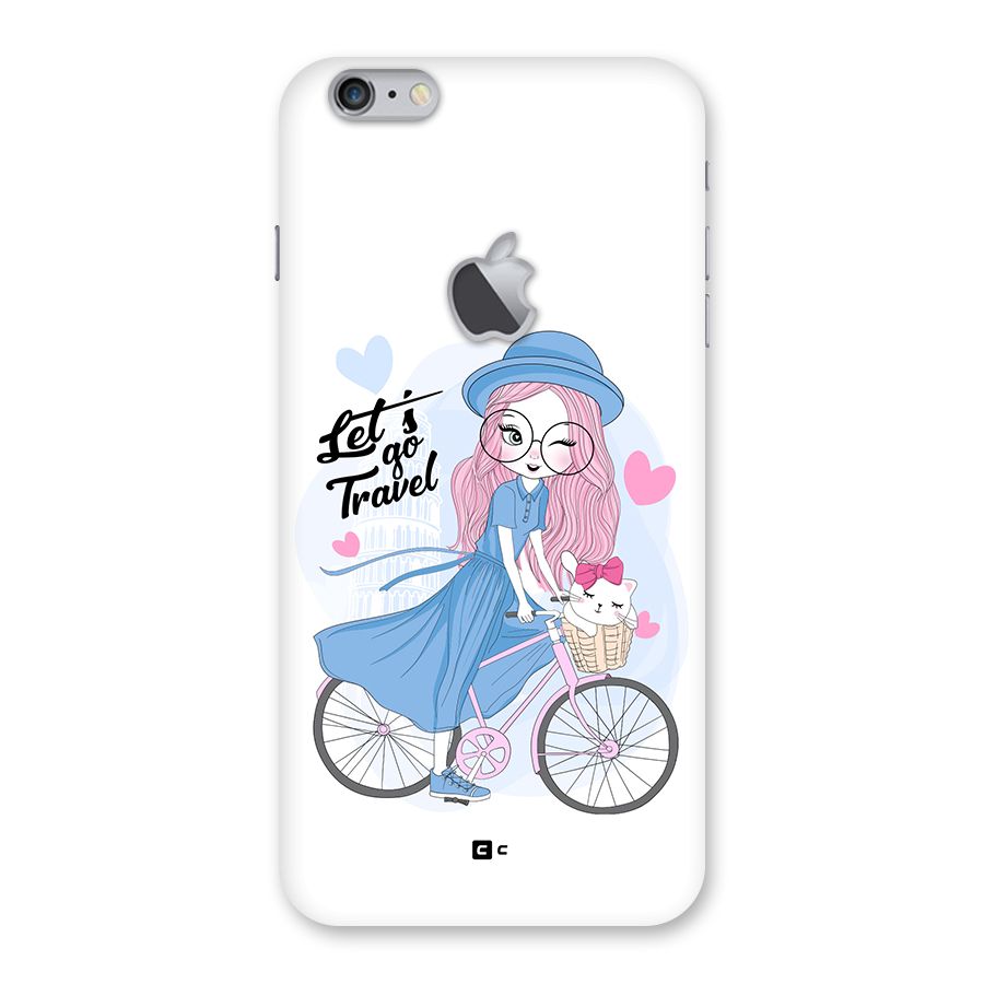 Lets Go Travel Back Case for iPhone 6 Plus 6S Plus Logo Cut