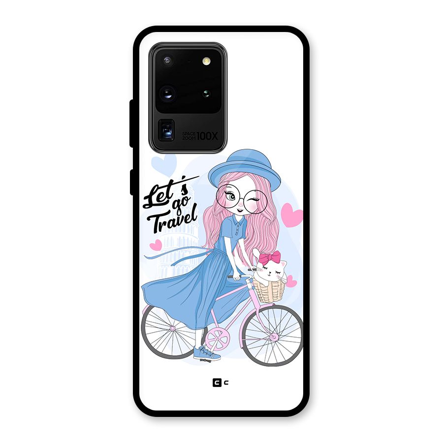 Lets Go Travel Glass Back Case for Galaxy S20 Ultra