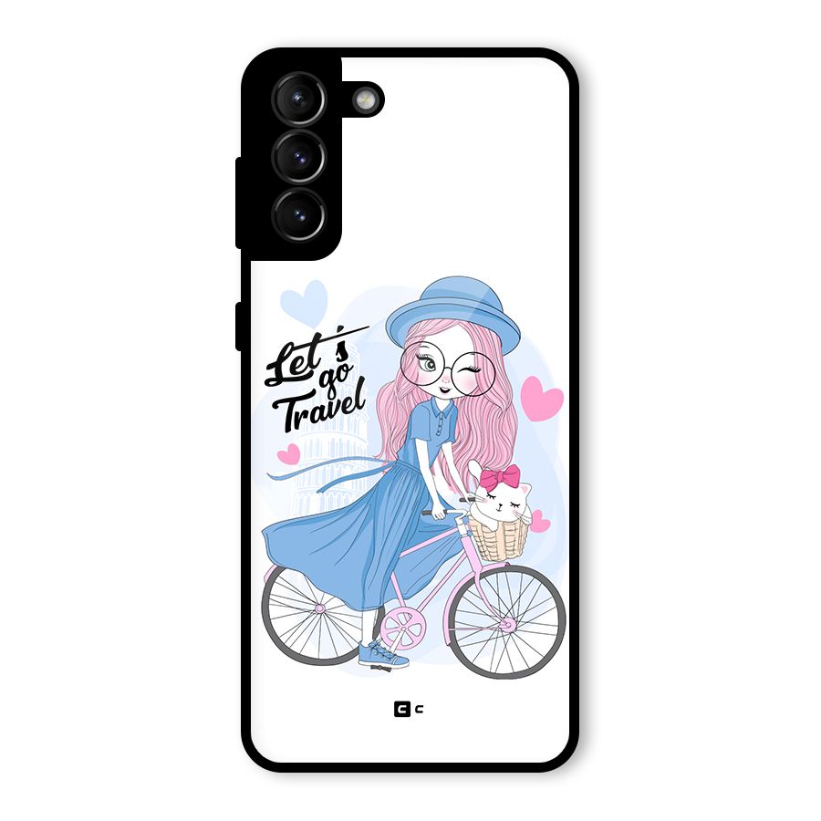 Lets Go Travel Glass Back Case for Galaxy S21 Plus