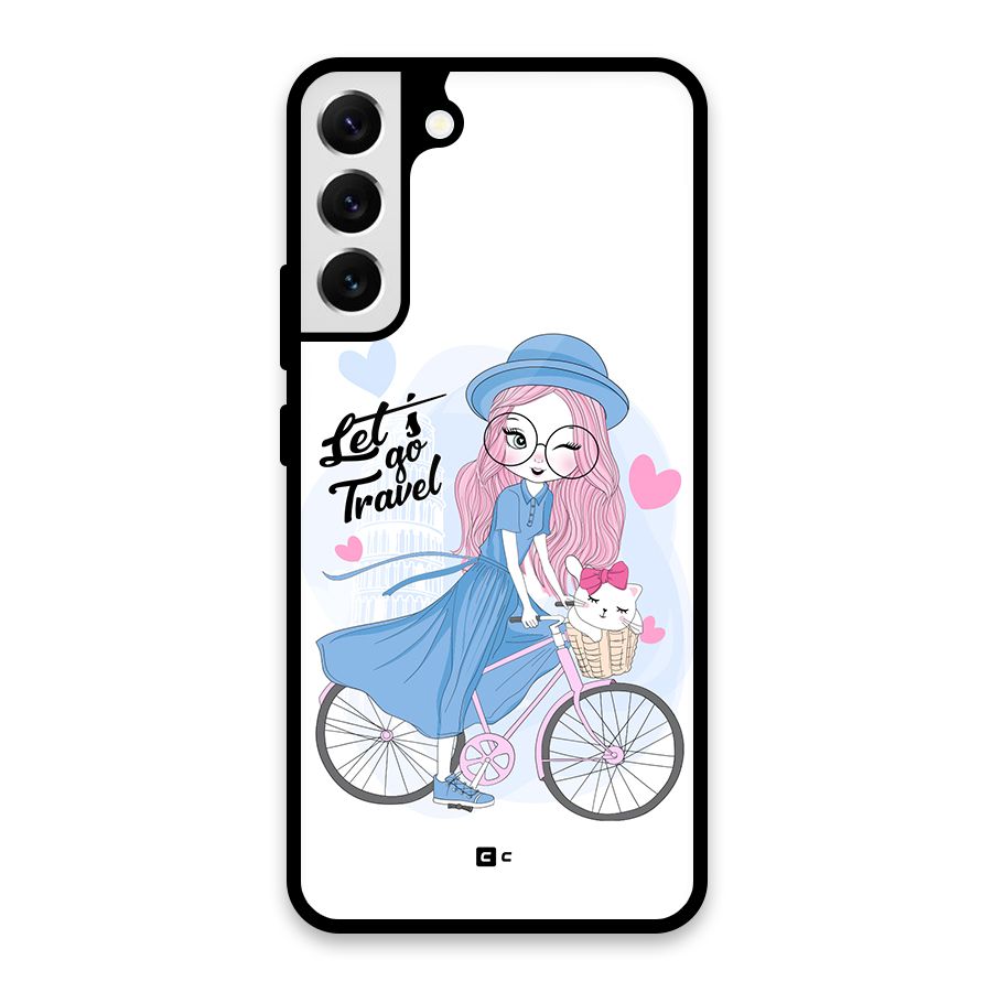 Lets Go Travel Glass Back Case for Galaxy S22 Plus 5G