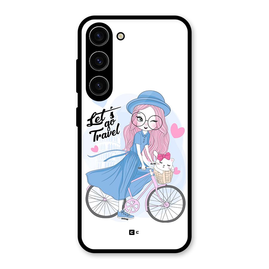 Lets Go Travel Glass Back Case for Galaxy S23