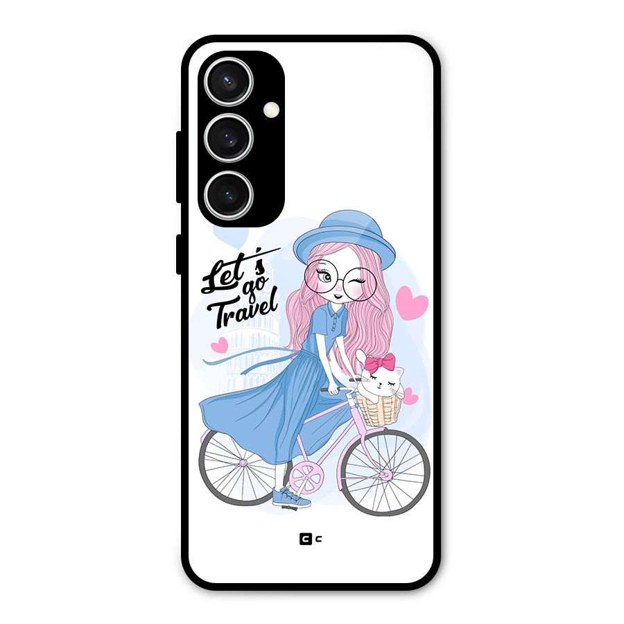 Lets Go Travel Glass Back Case for Galaxy S23 FE