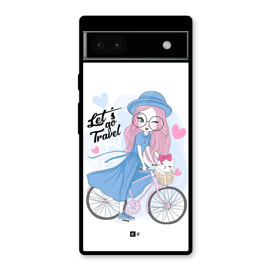 Lets Go Travel Glass Back Case for Google Pixel 6a