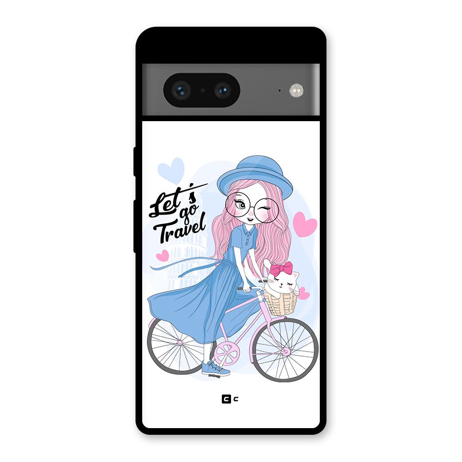 Lets Go Travel Glass Back Case for Google Pixel 7