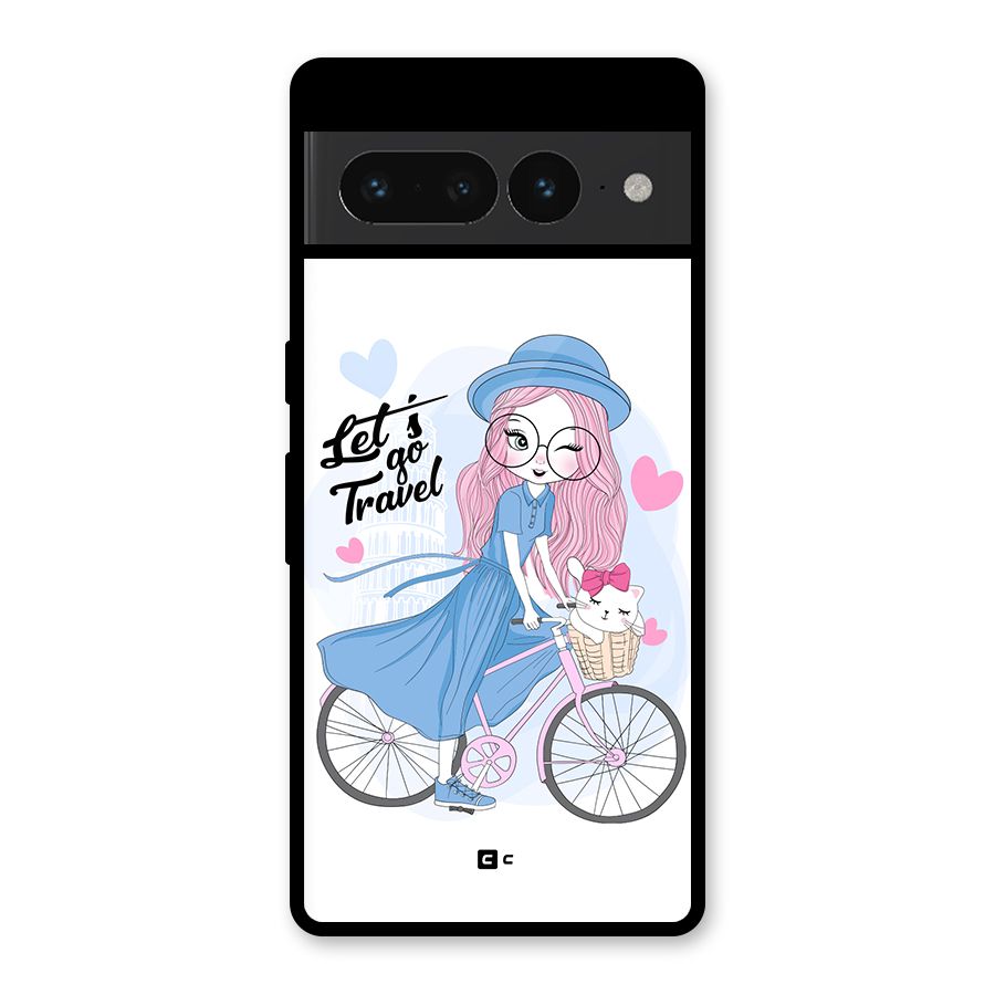 Lets Go Travel Glass Back Case for Google Pixel 7 Pro