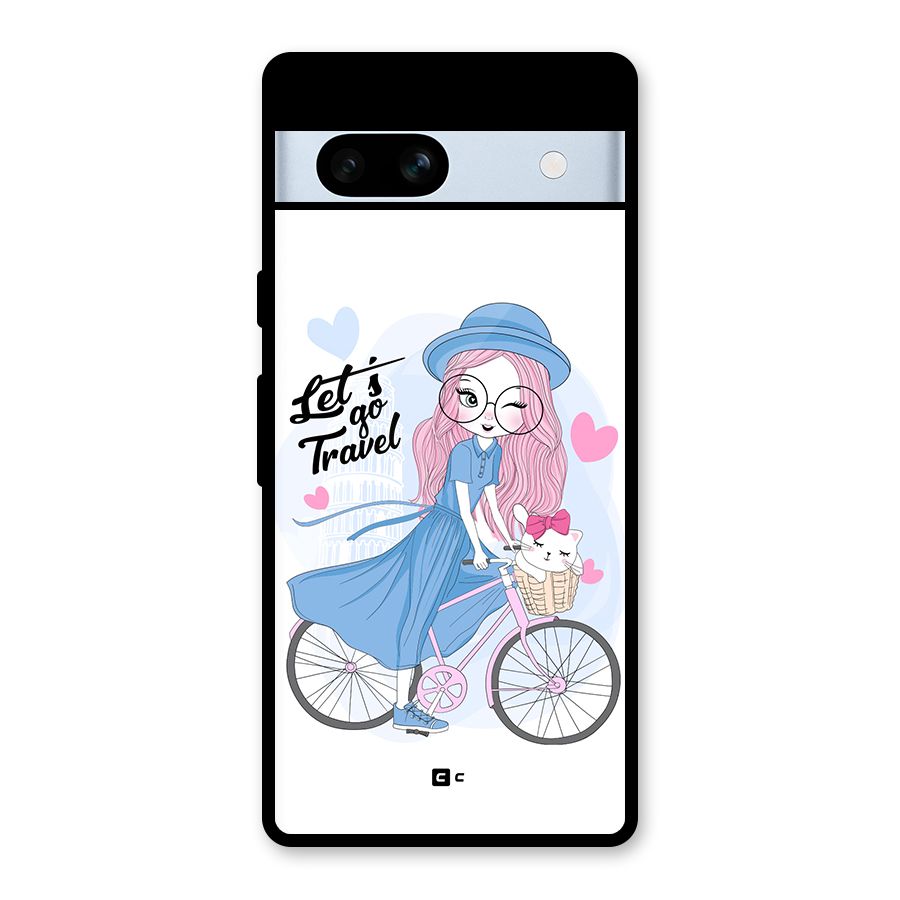 Lets Go Travel Glass Back Case for Google Pixel 7a