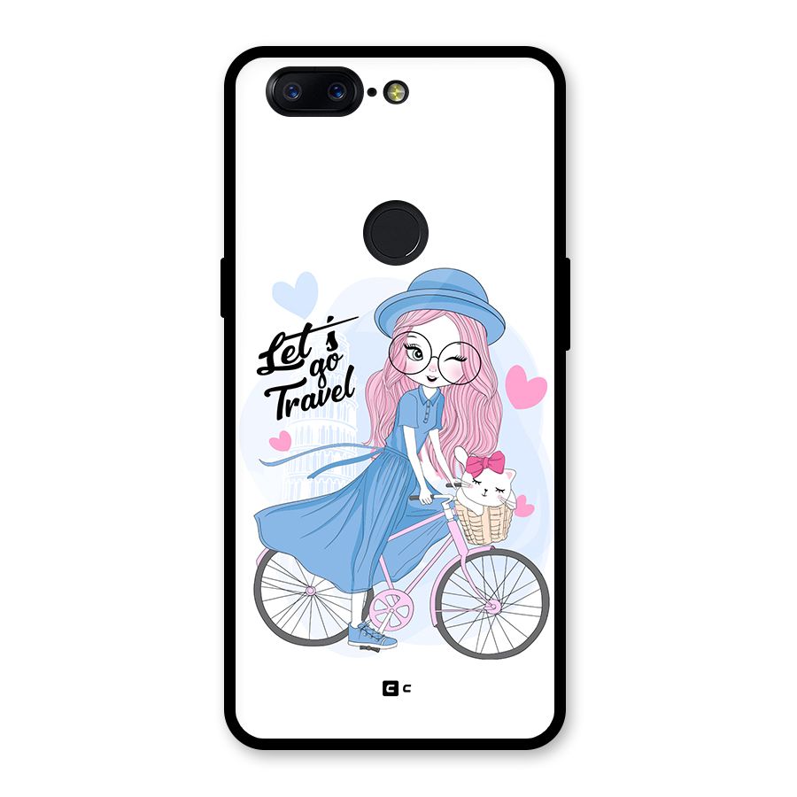 Lets Go Travel Glass Back Case for OnePlus 5T