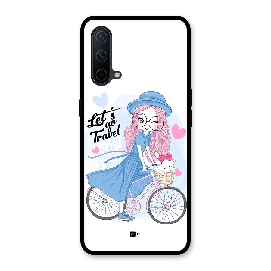 Lets Go Travel Glass Back Case for OnePlus Nord CE 5G
