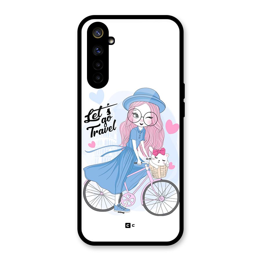 Lets Go Travel Glass Back Case for Realme 6