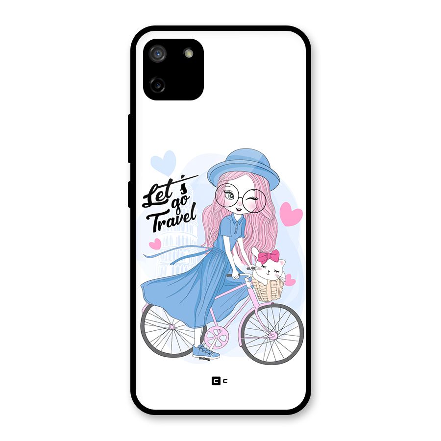 Lets Go Travel Glass Back Case for Realme C11