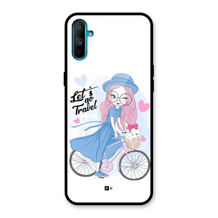 Lets Go Travel Glass Back Case for Realme C3