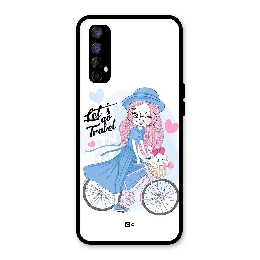 Lets Go Travel Glass Back Case for Realme Narzo 20 Pro