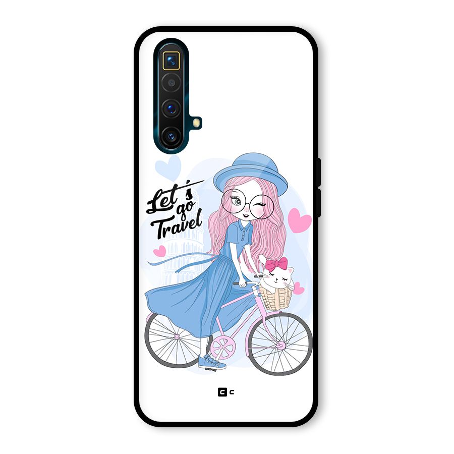 Lets Go Travel Glass Back Case for Realme X3
