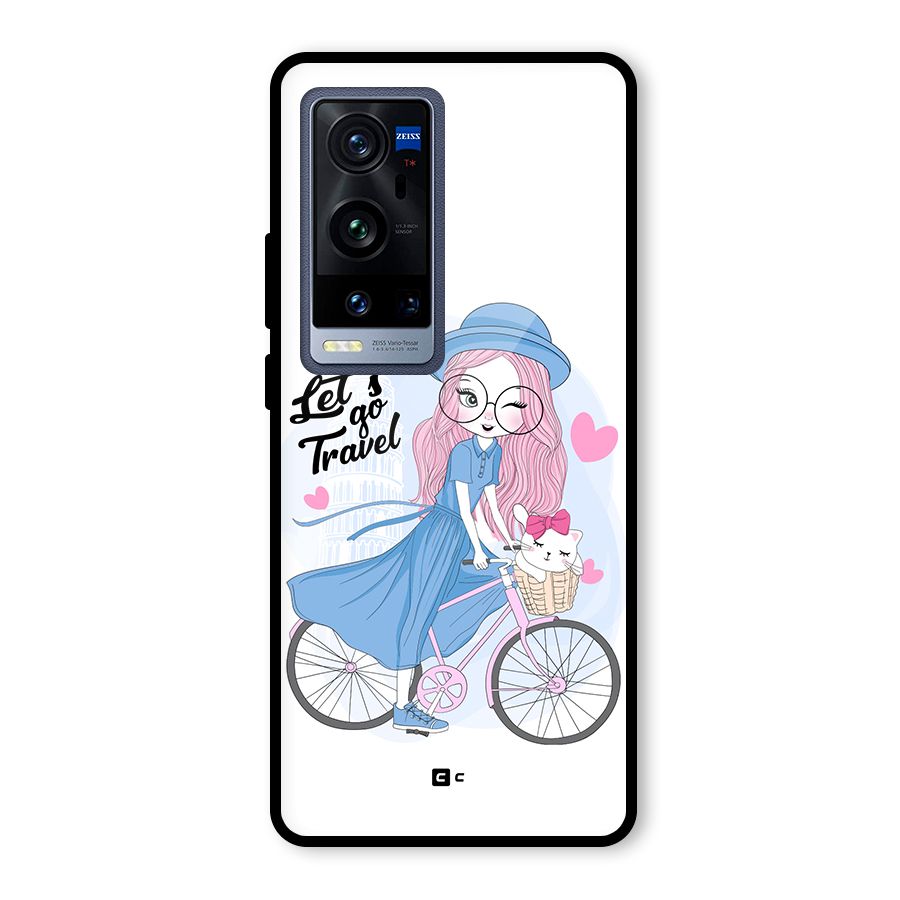 Lets Go Travel Glass Back Case for Vivo X60 Pro Plus
