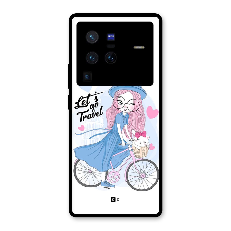 Lets Go Travel Glass Back Case for Vivo X80 Pro