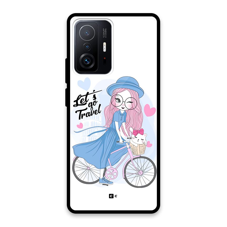 Lets Go Travel Glass Back Case for Xiaomi 11T Pro