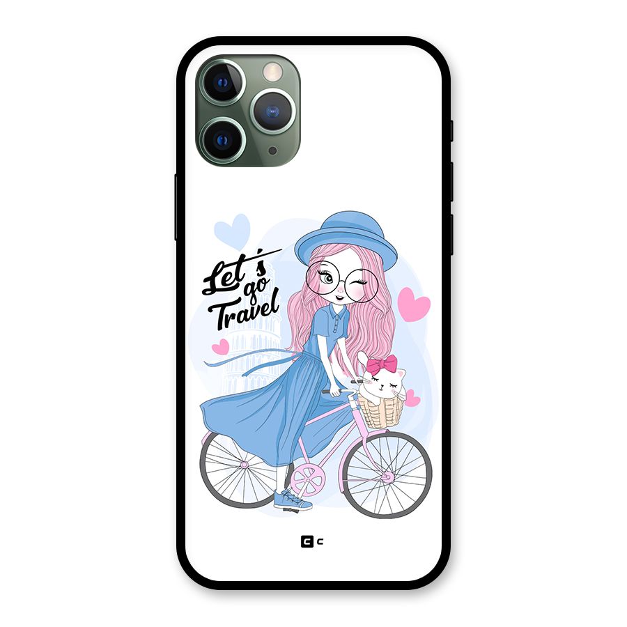 Lets Go Travel Glass Back Case for iPhone 11 Pro