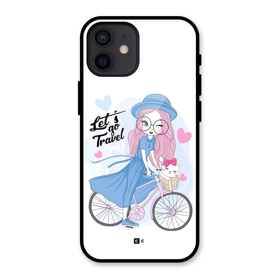 Lets Go Travel Glass Back Case for iPhone 12