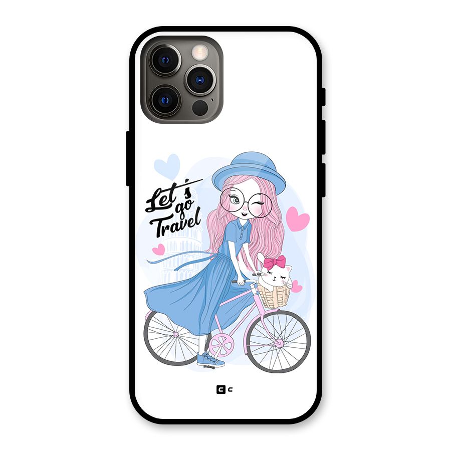 Lets Go Travel Glass Back Case for iPhone 12 Pro
