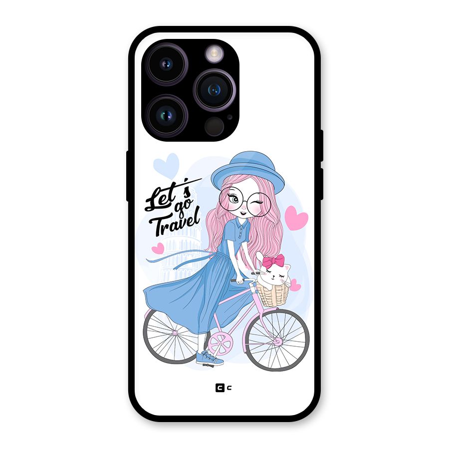 Lets Go Travel Glass Back Case for iPhone 14 Pro