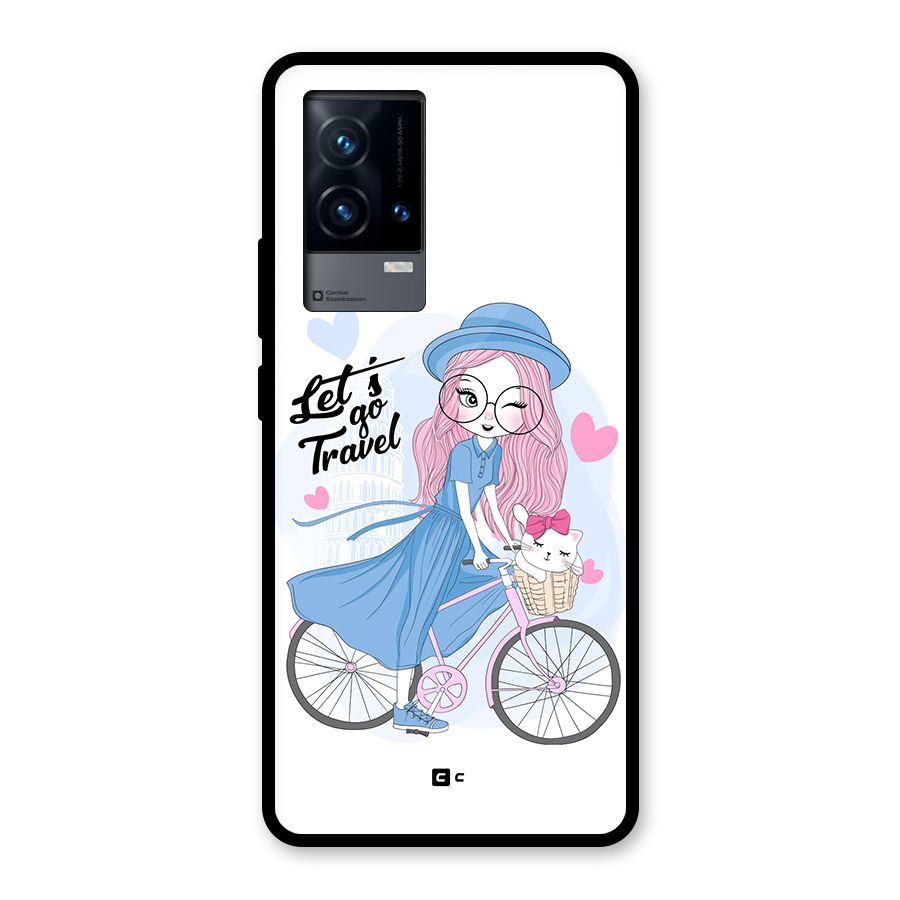 Lets Go Travel Glass Back Case for iQOO 9 5G