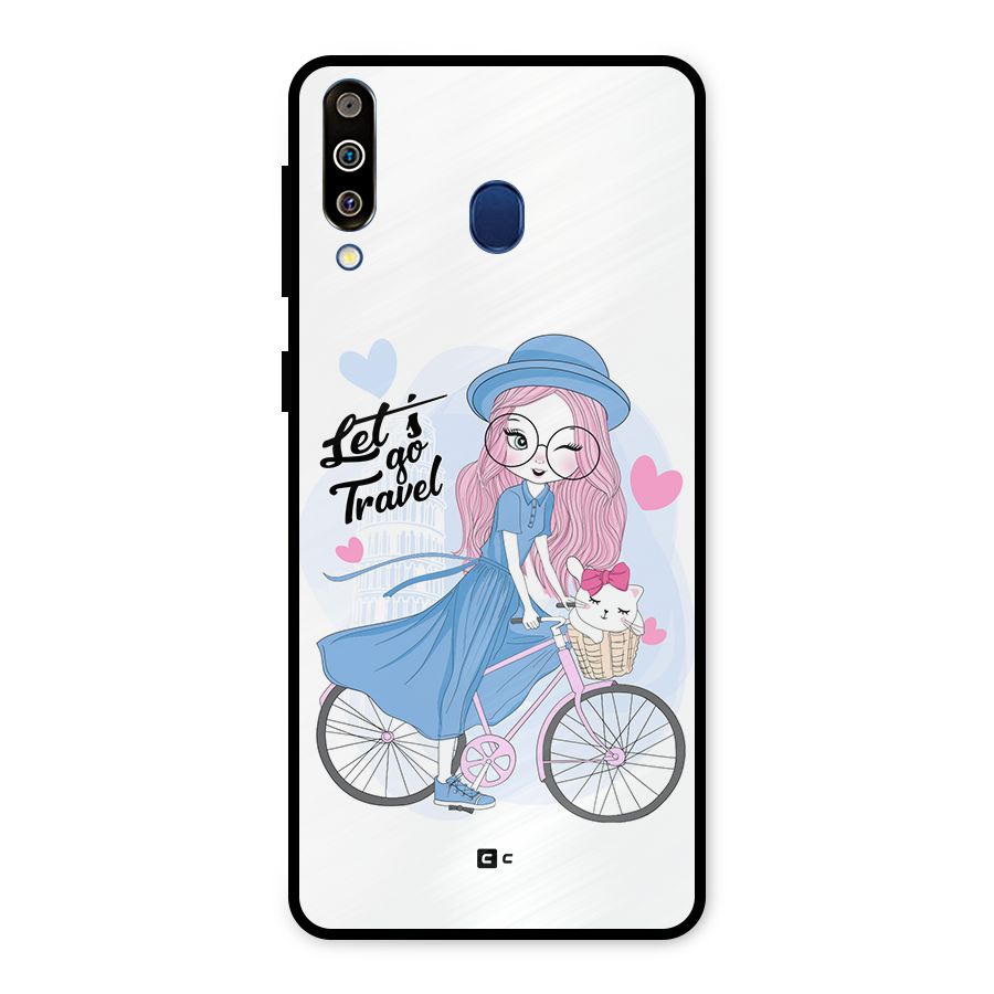 Lets Go Travel Metal Back Case for Galaxy M30