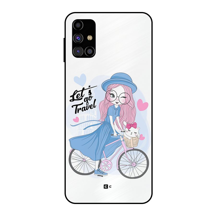 Lets Go Travel Metal Back Case for Galaxy M31s
