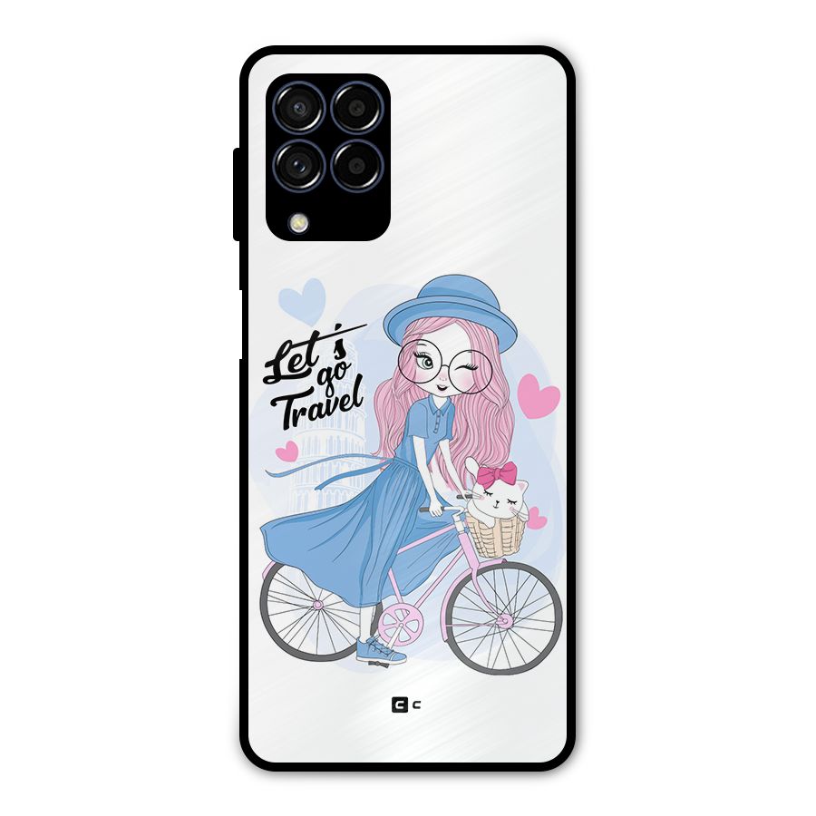 Lets Go Travel Metal Back Case for Galaxy M53 5G