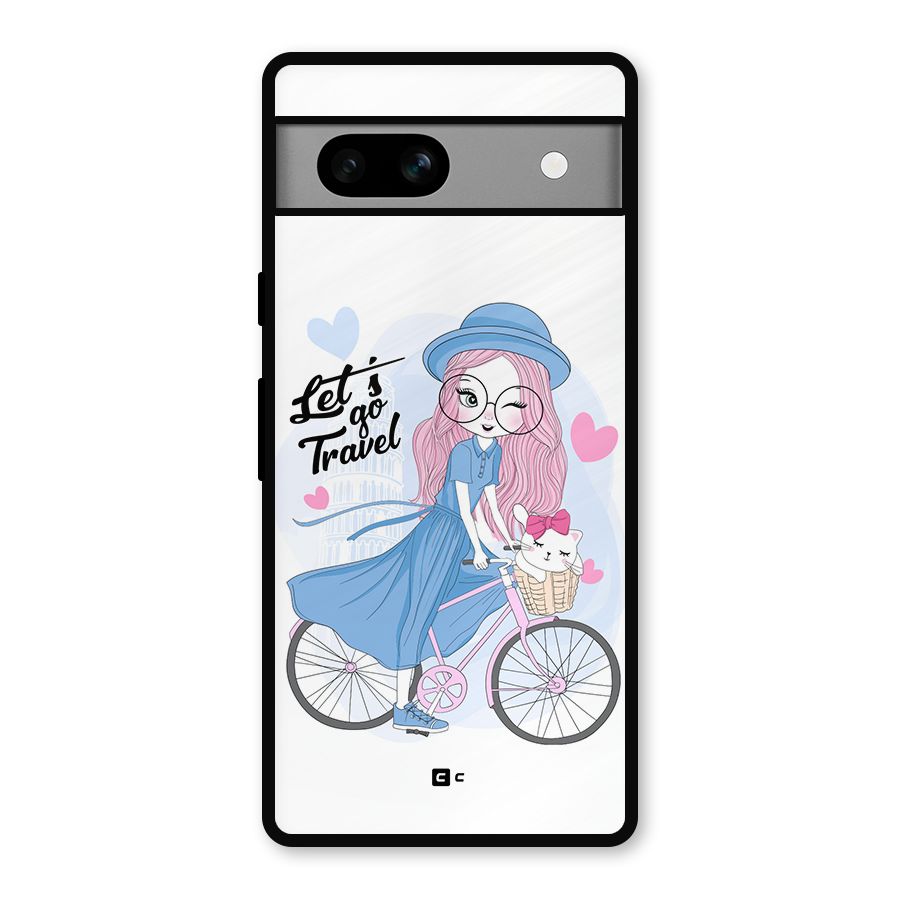 Lets Go Travel Metal Back Case for Google Pixel 7a